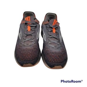 !Brooks Mens Levitate 2 Running Shoes 1102901D Lace Up Orange, Grey,Black Size11